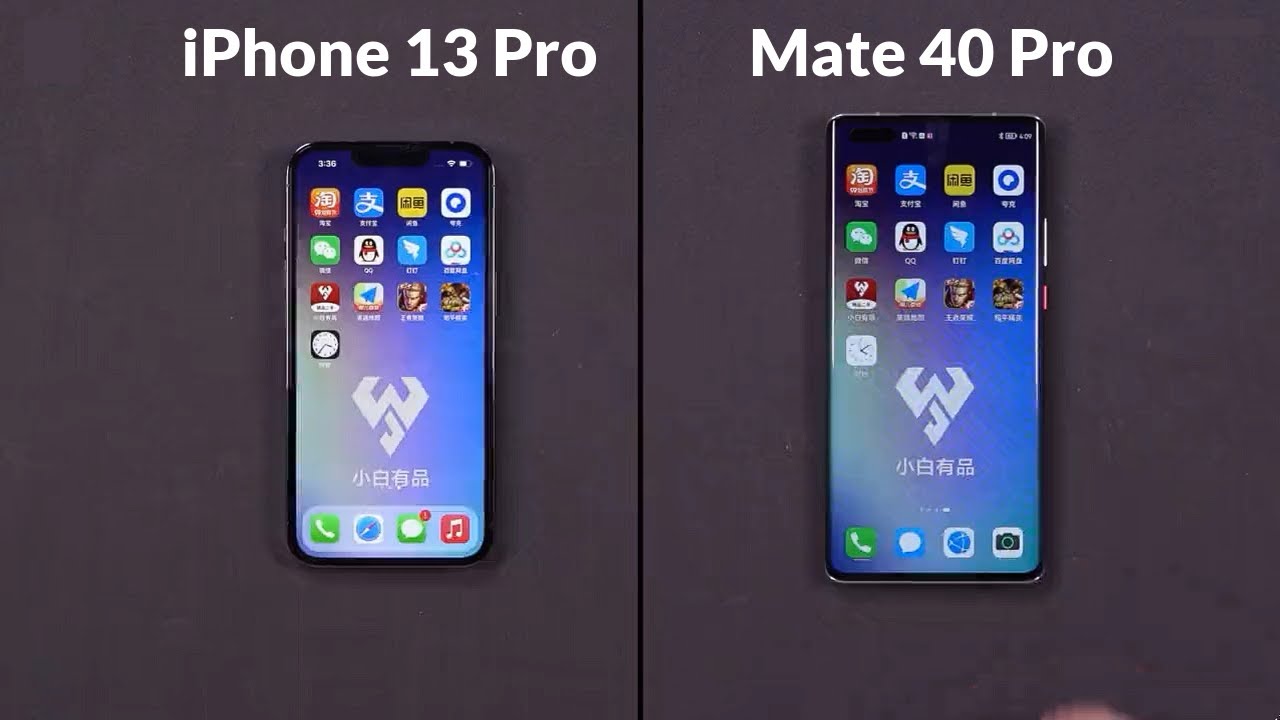 Huawei Mate 40 Pro Vs Iphone 13 Pro Speed Comparison Youtube