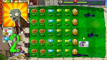 Plants vs zombies - Gameplay Walktrough PART 2 - Days 6-7(Android, IOS)