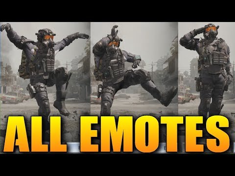 ALL EMOTES in Call of Duty Mobile (Season 1) | CoD Mobile emotes