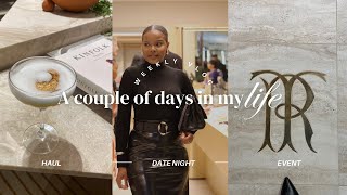 VLOG | Cheers & Congrats To Us🥂| Date Night with Hubby | Trenery Event | South African Youtuber