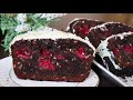 Роскошный Шоколадный Кекс с вишней! Взрыв вкусов,Нежный Сочный очень Вкусный и ПРОСТОЙ