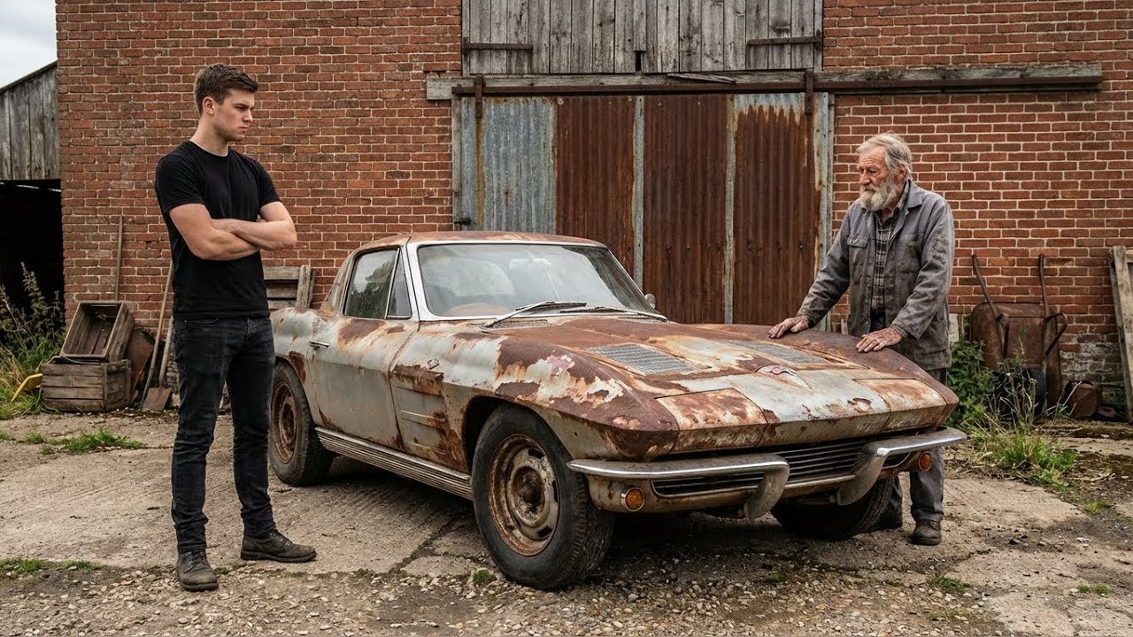 Found Abandoned '63 Chevrolet Corvette Split Window ($300) – Will It Run Again? | Full Restoration