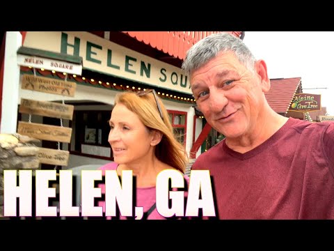 HELEN GA... Great Food, Camping and Waterfalls  // Unicoi State Park