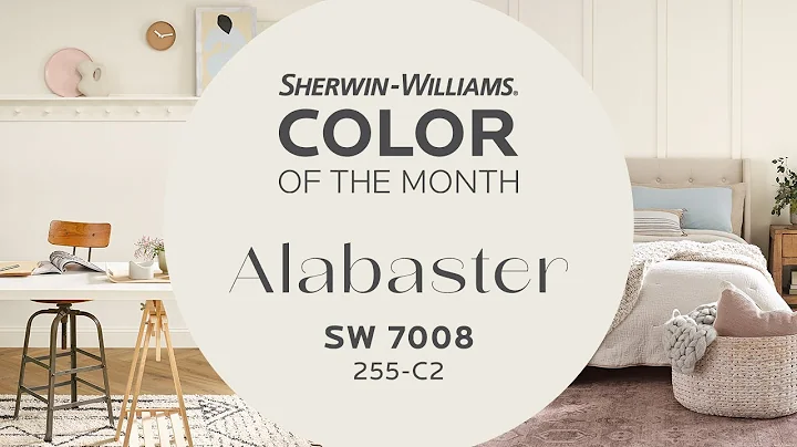 Sherwin-Williams Color of the Month - April 2022 | Alabaster SW 7008