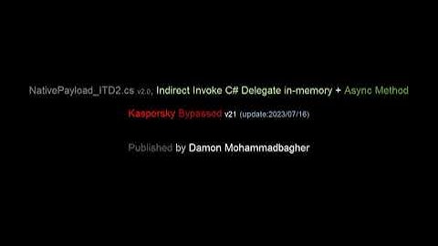 Indirect Invoke C# Delegate in-memory + Async Method