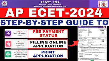 "Step-by-Step guide to fill your AP ECET 2024 application form"