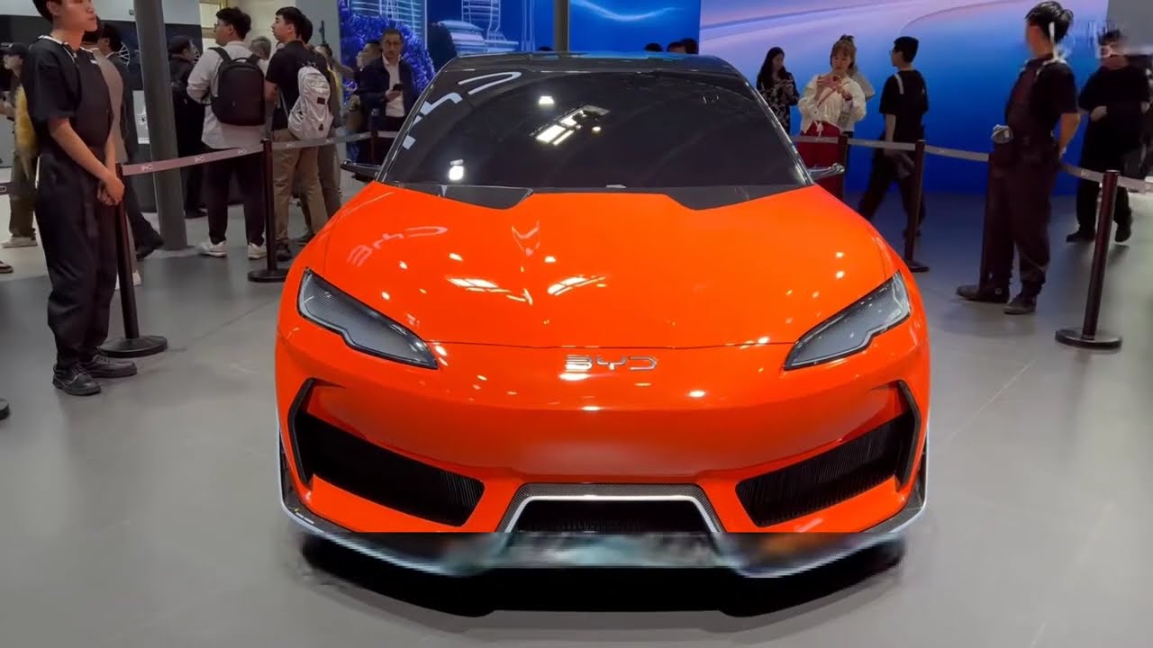 The BYD OCEAN M concept car makes its debut - Beijing Auto Show