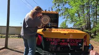 New mini excavator is all lettered up 💪🏻 by cotontop3 7,279 views 1 month ago 8 minutes, 30 seconds