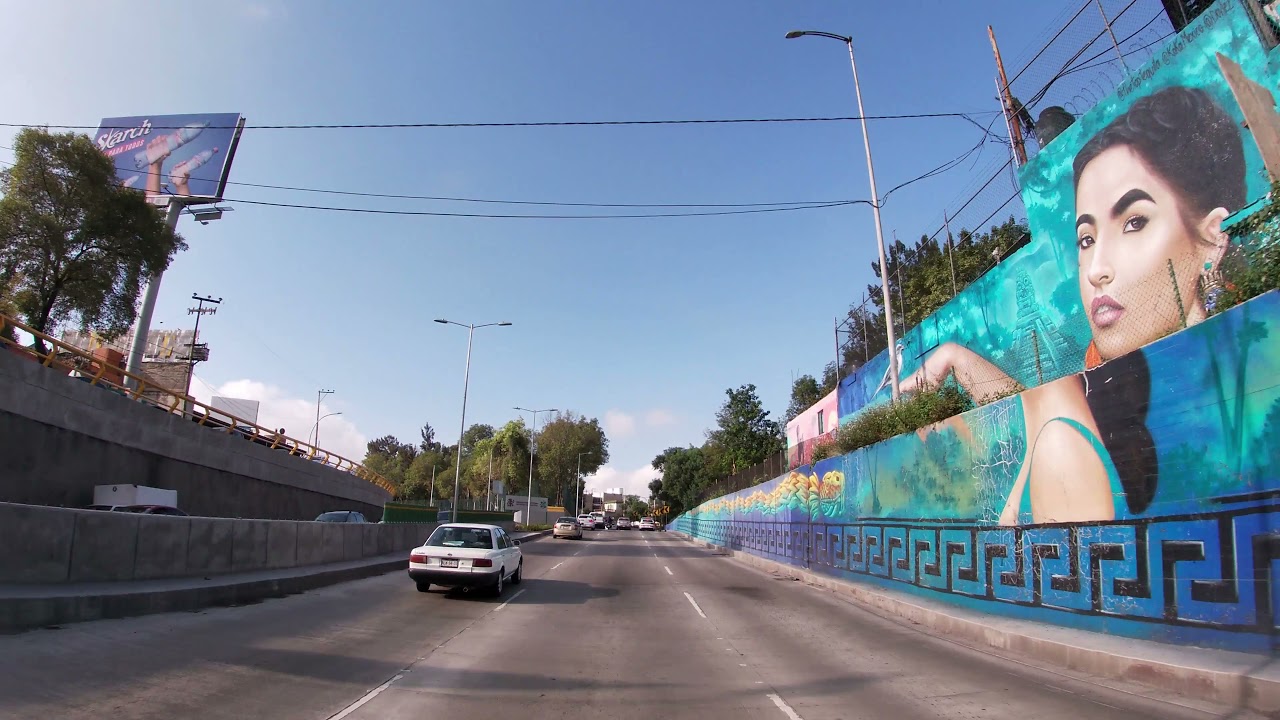 Manejando en Circuito Interior (Deportivo El Zarco - Aeropuerto - Av. Revolución) 4K CDMX