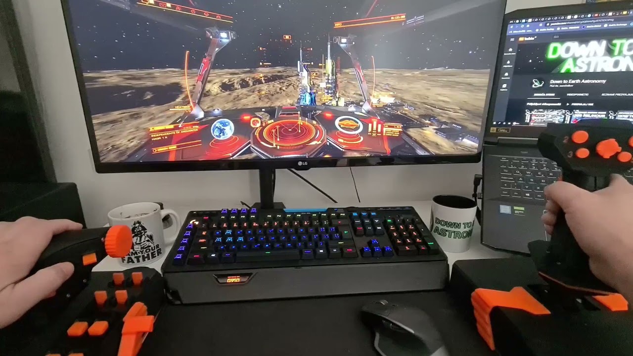 3D printed HOTAS Elite:Dangerous