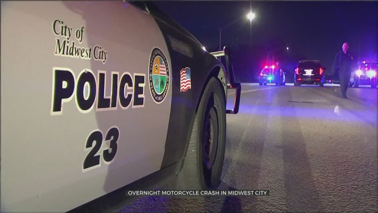 Motorcycle Crash In Midwest City Sends 2 To The Hospital - YouTube