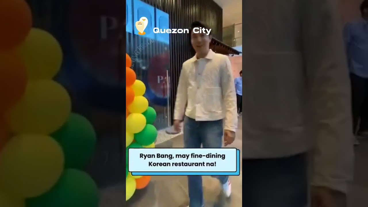 Annyeonghaseyo! Let's check out Ryan Bang's new restaurant. #FoodieAdventure #ryan #paldo
