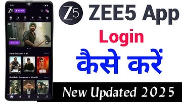 ZEE5 App Ki ID Kaise Banaen || ZEE5 App Ki ID Kaise Banaye 2025 || ZEE5 App Mein ID Kaise Banaen
