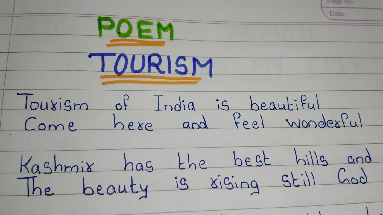 Poem On Tourism Tourism Poem In English Tourism Poetry YouTube Poem On Tourism Tourism Poem In English Tourism Poetry YouTube
