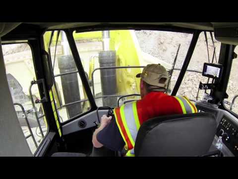 Meet the Pros: 994K Cat® Large Wheel Loader Operator Cab