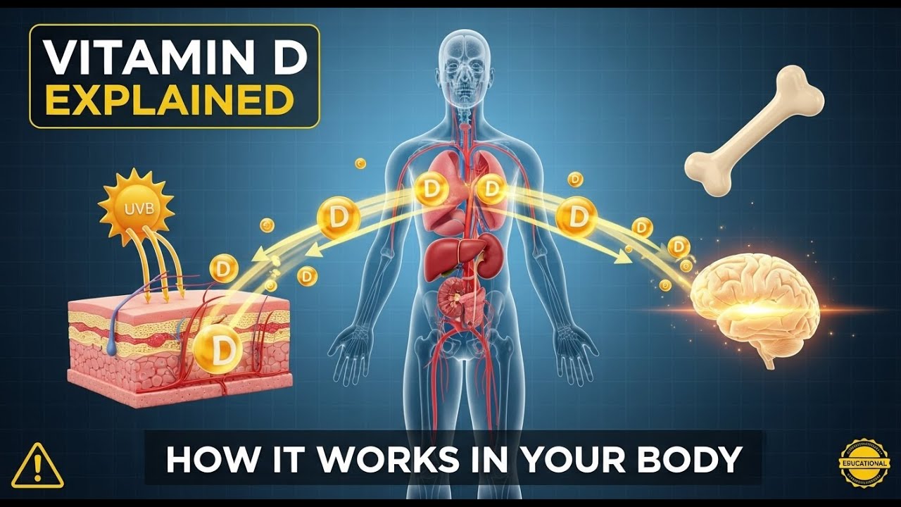 Vitamin D Explained | How It Works Inside Your Body