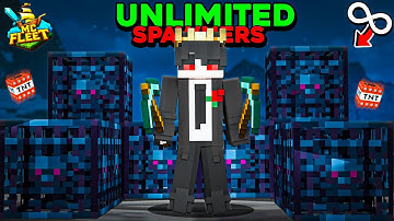 I Found a SECRET Way to Get UNLIMITED SPAWNERS in MC Fleet 😱 | @GamerFleet