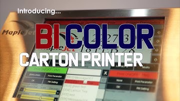 Bi-color Carton Printer