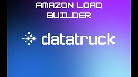 How to Import Amazon Loads into Datatruck | Quick & Easy Amazon Integration Tutorial