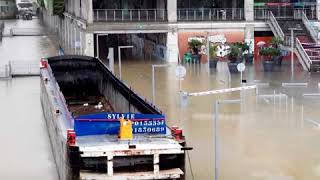 En crue, la Seine continue de monter