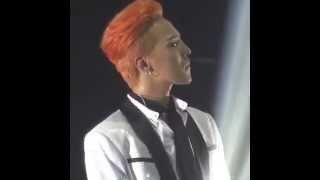 G-Dragon getting emotional - Haru Haru [Dalian China]  2015