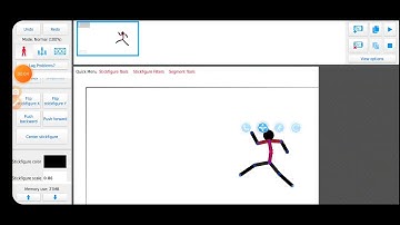 Stick nodes animation  he blocked punch 👊 😡 👊