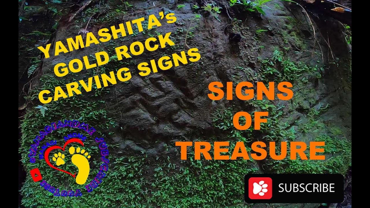 Yamashits Treasure signs on rock ?? AnyOne Else see what I am seeing???