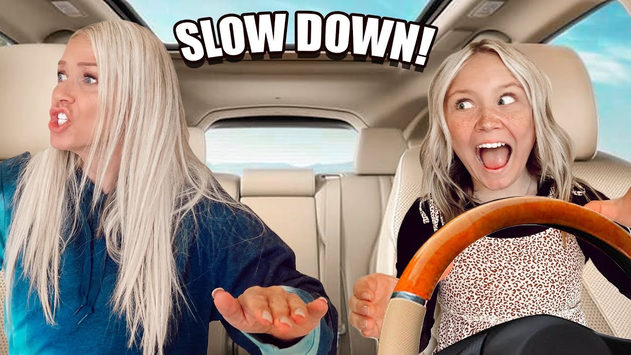 LETTiNG my 15 YR. OLD DRiVE for the First TiME!! 😱 YouTube