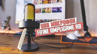 FIFINE AMPLIGAME A8. Игровой USB микрофон, который смог. За 50$ в нем есть все что вам нужно