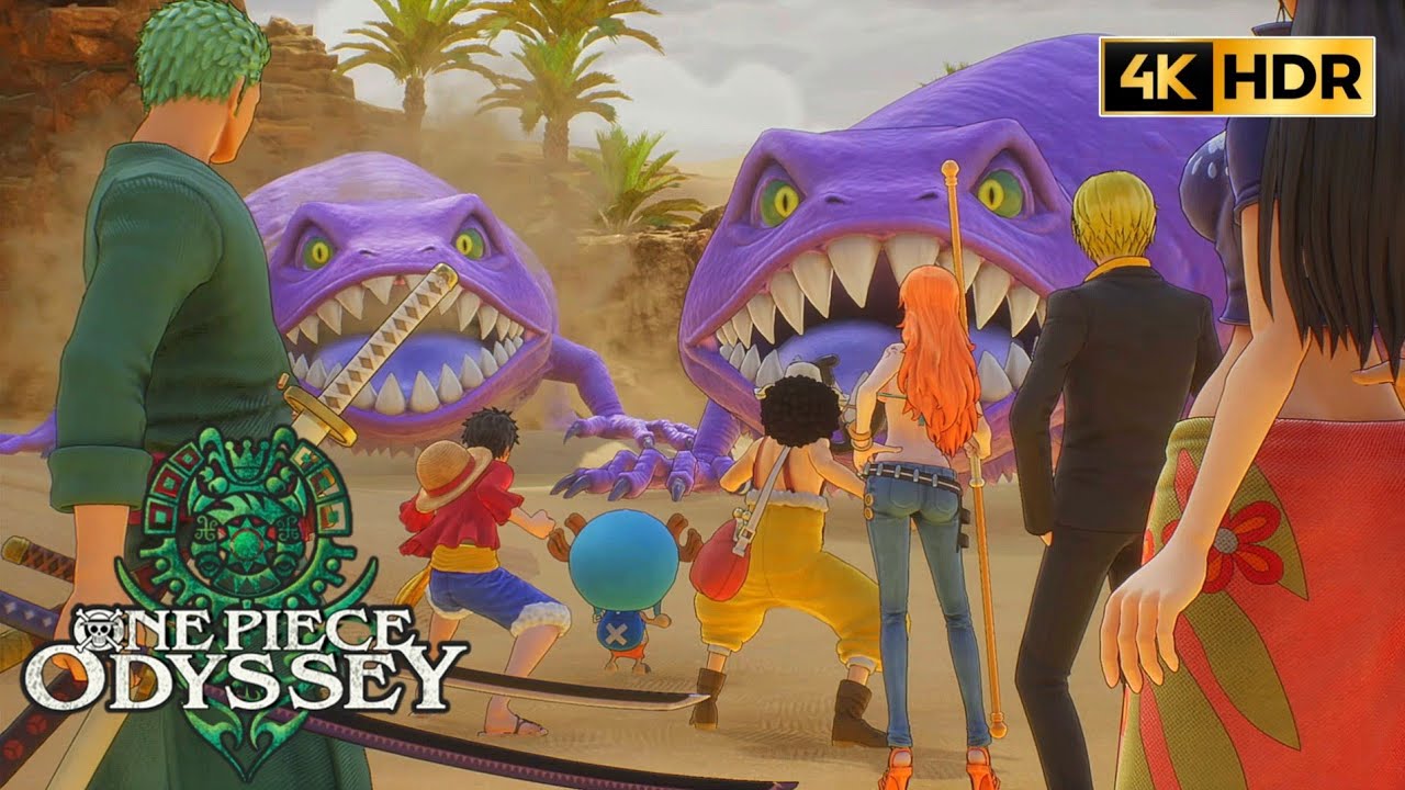 Sandora Dragons Boss Fight [4k HDR] One Piece Odyssey [PS5] YouTube