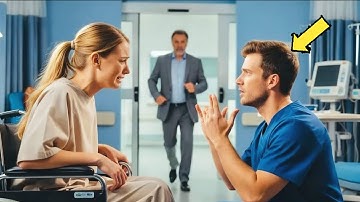 De dove dochter van miljonair verloor hoop, tot een alleenstaande vader fluisterde: 