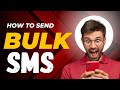 how to create bulk sms account