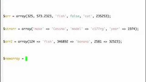 PHP and MySQL: Arrarys and Language Expansion