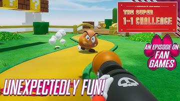 The Super 1-1 Challenge Mario FPS Shooter