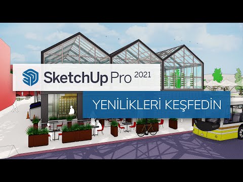 SketchUp 2021 Yenilikler - PreDesign | Live Components | Yeni Logo