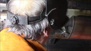 Welding up a broken 2008 Hyundai Santa fe exhaust, but this could be any car!