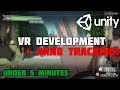 How to make a VR Game in under 5 MINUTES (+ Hand Tracking) | UNITY TUTORIAL FOR OCULUS QUEST 2