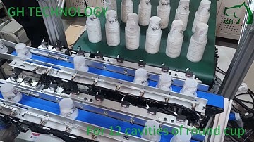 [GH-AUTOMATION) 12 cav of IML+Vision inspection+Stacking+Packing. whatsapp+86-181-67068029