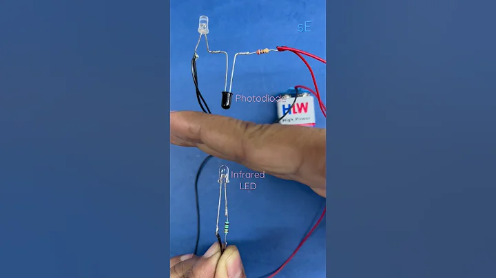 INFRARED LED & PHOTODIODE | How IR Detector Works?