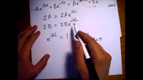 Griffiths Quantum Mechanics Problem 2.46: Particle on a Ring
