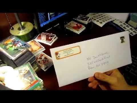 how to get through the mail ttm autographs youtube