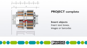 PROJECT complete – Inserting objects