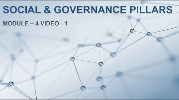 Module-4 Video-1 | Social Pillar - Introduction