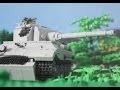1944 lego world war two tank battle panther vs sherman tanks