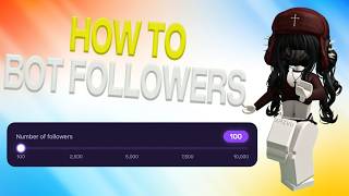 Roblox Follower Bot 2026 FREE – Get More Followers (New Working Guide)