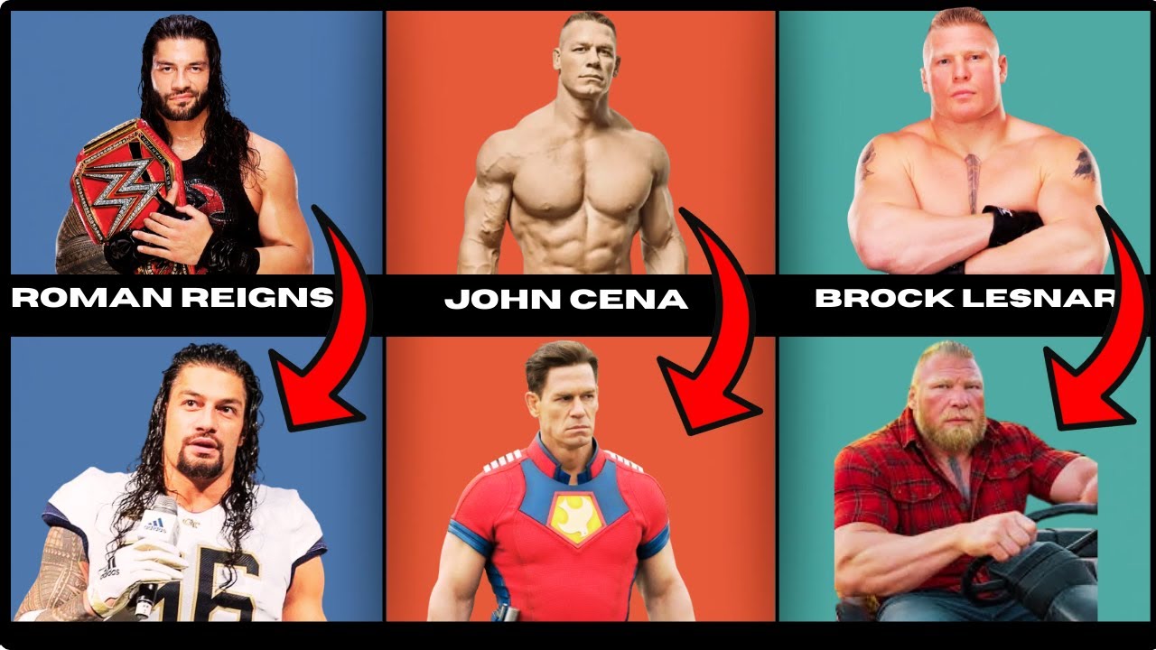 Top 10 WWE Legends Early Life, WWE Journey & Now ! WWE Wrestlers Transformation 