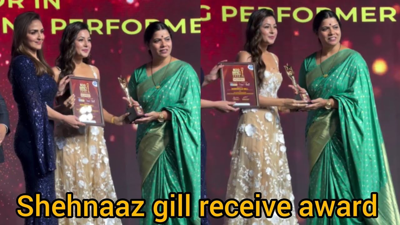Шенааз Гилл получила награду 