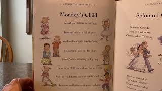 Nursery Rhymes- Monday’s Child
