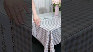 AimHave Clear PVC Table Mat | Bubble-Free Table Protector for a Cleaner Home