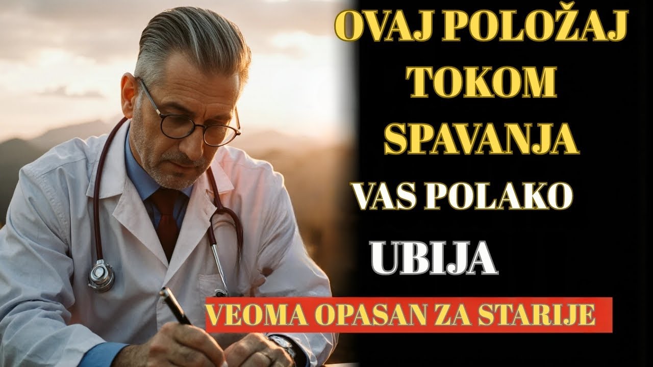 Ovaj Položaj za Spavanje Vas Polako Ubija Posle Šezdesete – 5 Opasnih Navika Tokom Sna | Zdrav Život